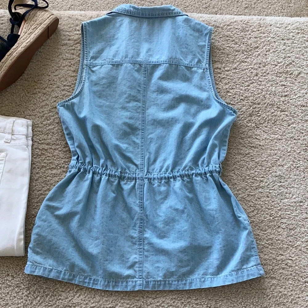 Jack BB Dakota Chambray Vest - Picture 5 of 6